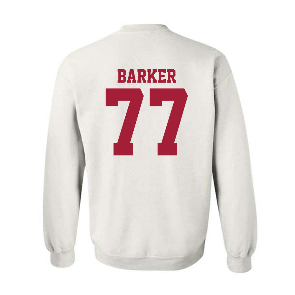 Oklahoma - NCAA Softball : Sydney Barker - Sports Shersey Crewneck Sweatshirt-1