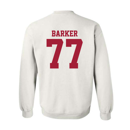 Oklahoma - NCAA Softball : Sydney Barker - Sports Shersey Crewneck Sweatshirt-1
