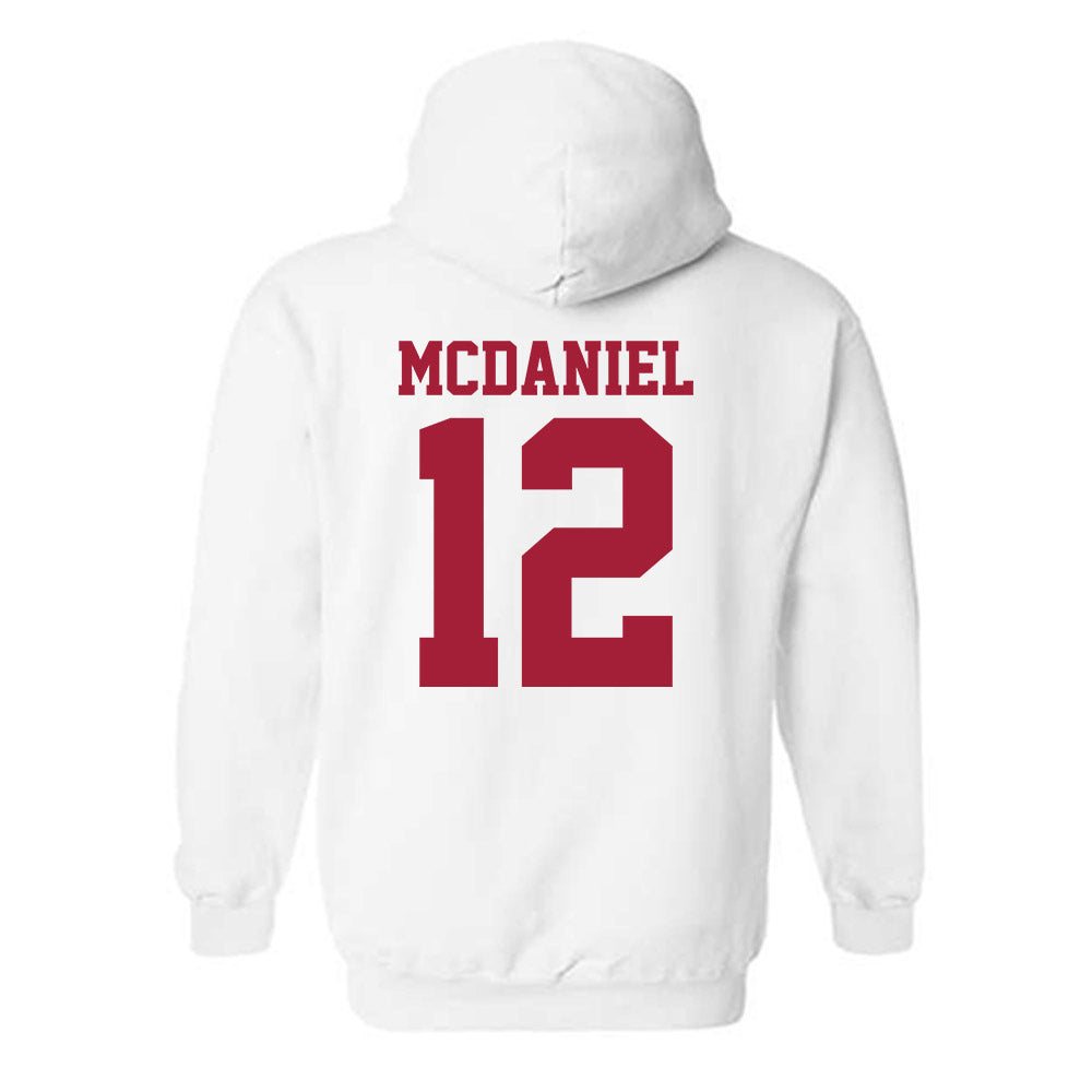 Oklahoma - NCAA Softball : Lexi McDaniel - Sports Shersey Hooded Sweatshirt-1
