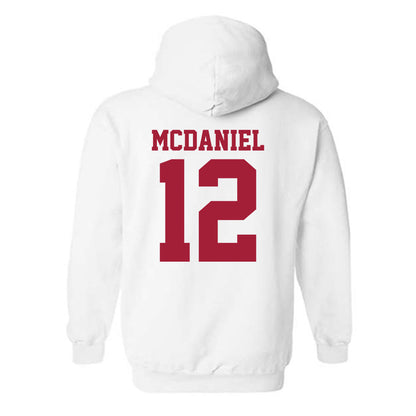 Oklahoma - NCAA Softball : Lexi McDaniel - Sports Shersey Hooded Sweatshirt-1