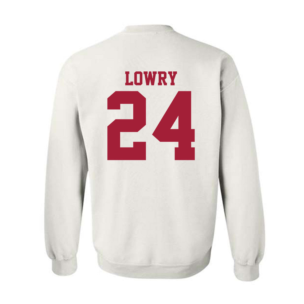 Oklahoma - NCAA Softball : Audrey Lowry - Sports Shersey Crewneck Sweatshirt-1