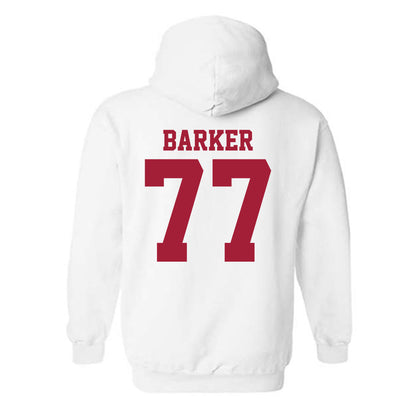 Oklahoma - NCAA Softball : Sydney Barker - Sports Shersey Hooded Sweatshirt-1