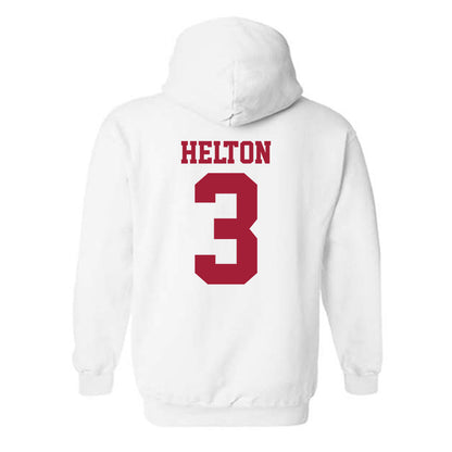 Oklahoma - NCAA Softball : Chaney Helton - Sports Shersey Hooded Sweatshirt-1