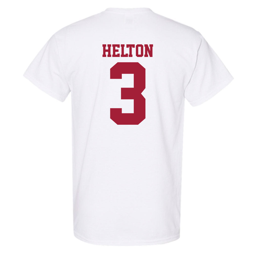 Oklahoma - NCAA Softball : Chaney Helton - Sports Shersey T-Shirt-1