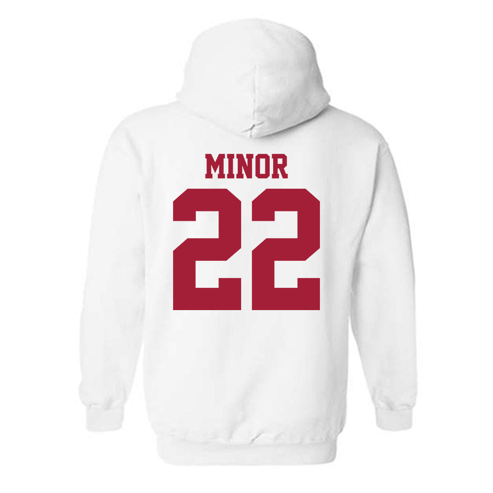 Oklahoma - NCAA Softball : Kai Minor - Sports Shersey Hooded Sweatshirt-1