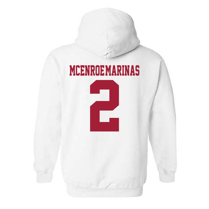 Oklahoma - NCAA Softball : Nelly McEnroe-Marinas - Sports Shersey Hooded Sweatshirt-1
