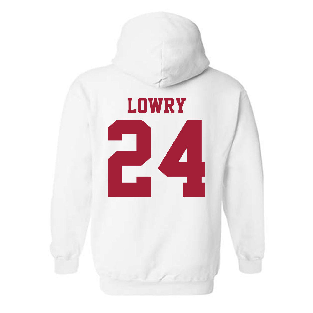 Oklahoma - NCAA Softball : Audrey Lowry - Sports Shersey Hooded Sweatshirt-1