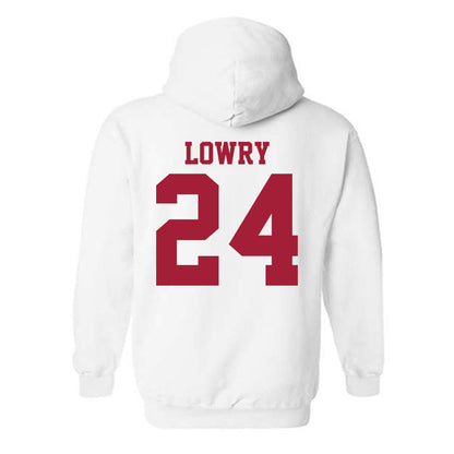 Oklahoma - NCAA Softball : Audrey Lowry - Sports Shersey Hooded Sweatshirt-1