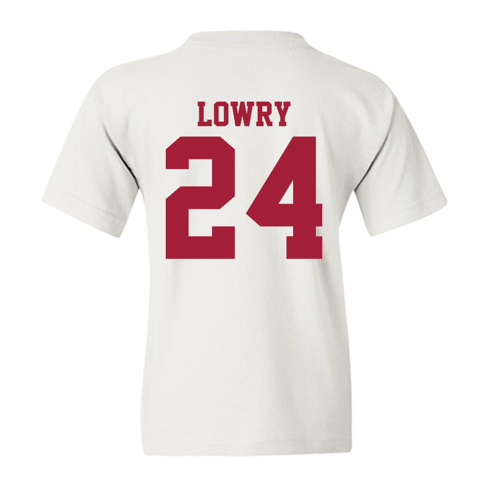 Oklahoma - NCAA Softball : Audrey Lowry - Sports Shersey Youth T-Shirt-1
