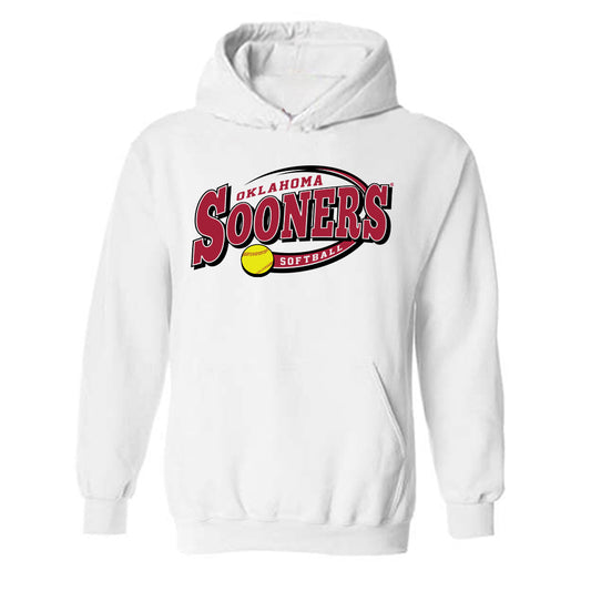 Oklahoma - NCAA Softball : Riley Zache - Sports Shersey Hooded Sweatshirt-0