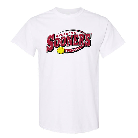 Oklahoma - NCAA Softball : Sydney Barker - Sports Shersey T-Shirt-0