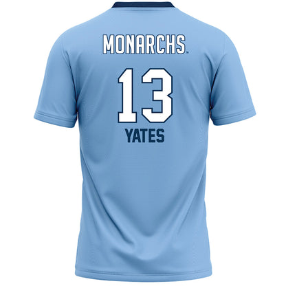 Old Dominion - NCAA Women's Lacrosse : Eleni Yates - Blue Lacrosse Jersey -1