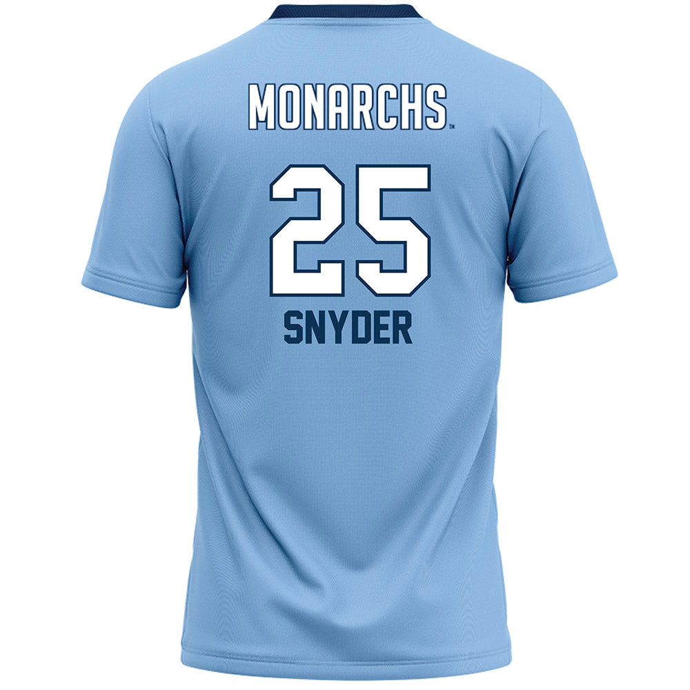 Old Dominion - NCAA Women's Lacrosse : Maria Snyder - Blue Lacrosse Jersey -1