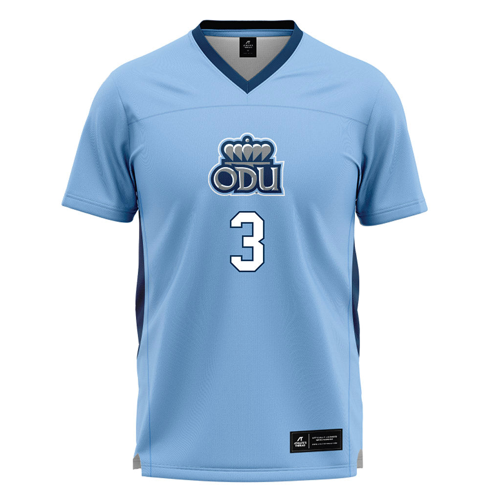 Old Dominion - NCAA Women's Lacrosse : Jules Mills - Blue Lacrosse Jersey -0