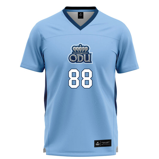 Old Dominion - NCAA Women's Lacrosse : Maggie Metz - Blue Lacrosse Jersey-0