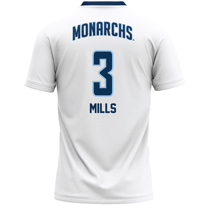 Old Dominion - NCAA Women's Lacrosse : Jules Mills - White Lacrosse Jersey -1