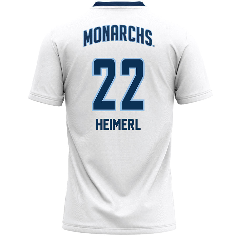 Old Dominion - NCAA Women's Lacrosse : Molly Heimerl - White Lacrosse Jersey -1