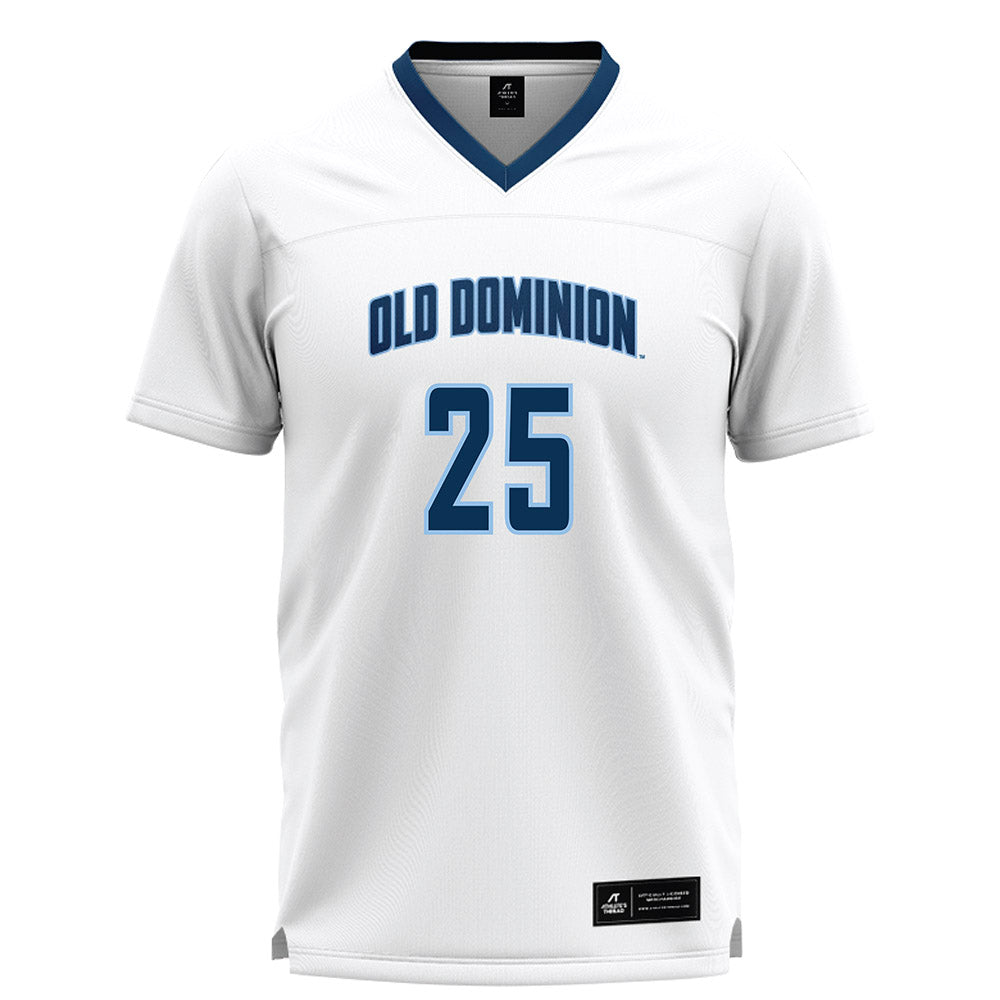 Old Dominion - NCAA Women's Lacrosse : Maria Snyder - White Lacrosse Jersey -0
