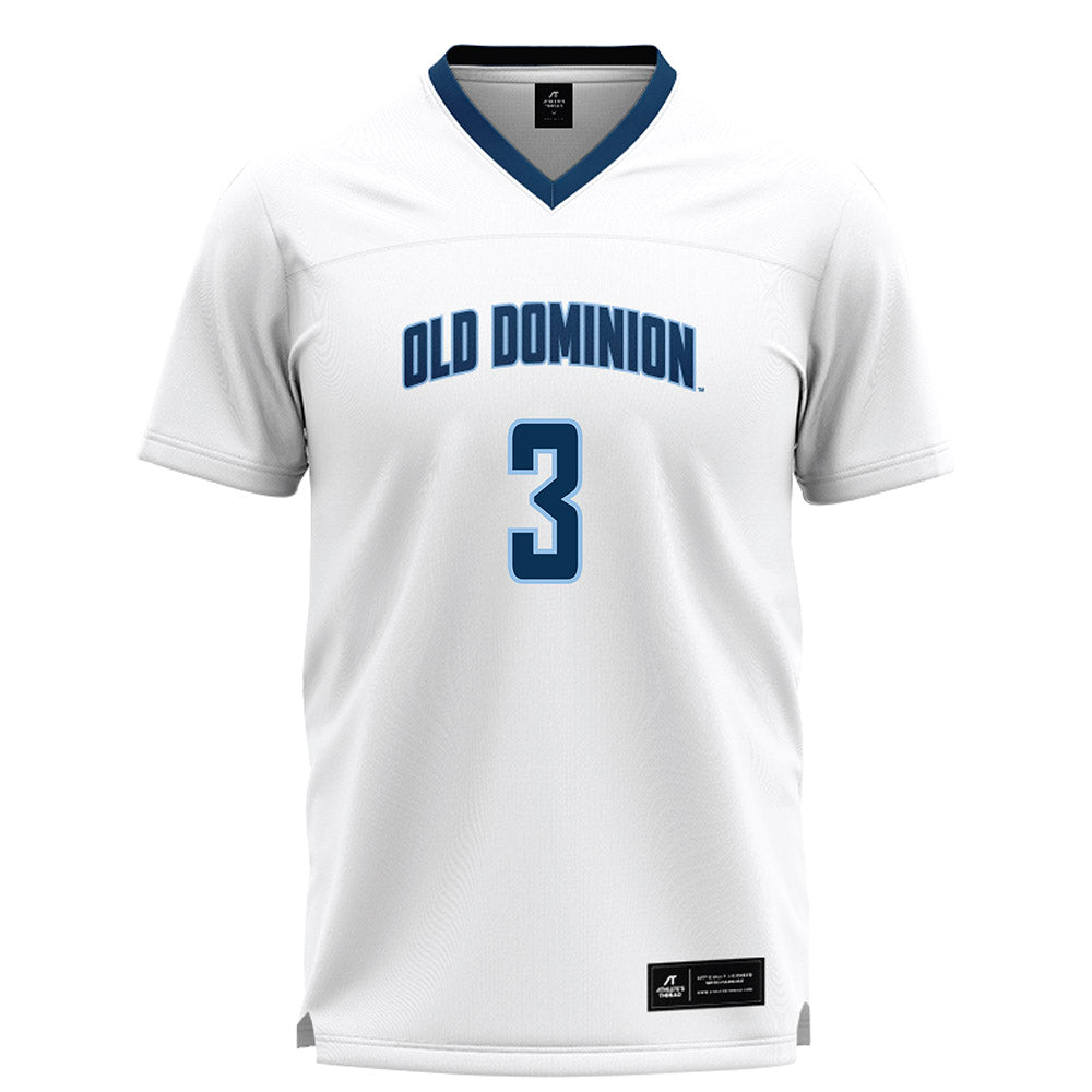 Old Dominion - NCAA Women's Lacrosse : Jules Mills - White Lacrosse Jersey -0