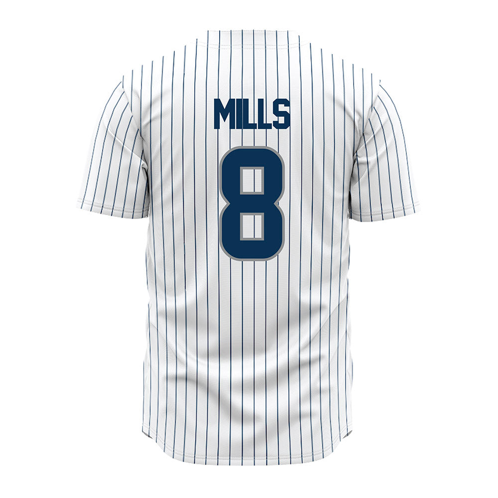 Old Dominion - NCAA Baseball : Sylas Mills - Pinstripe Jersey-1