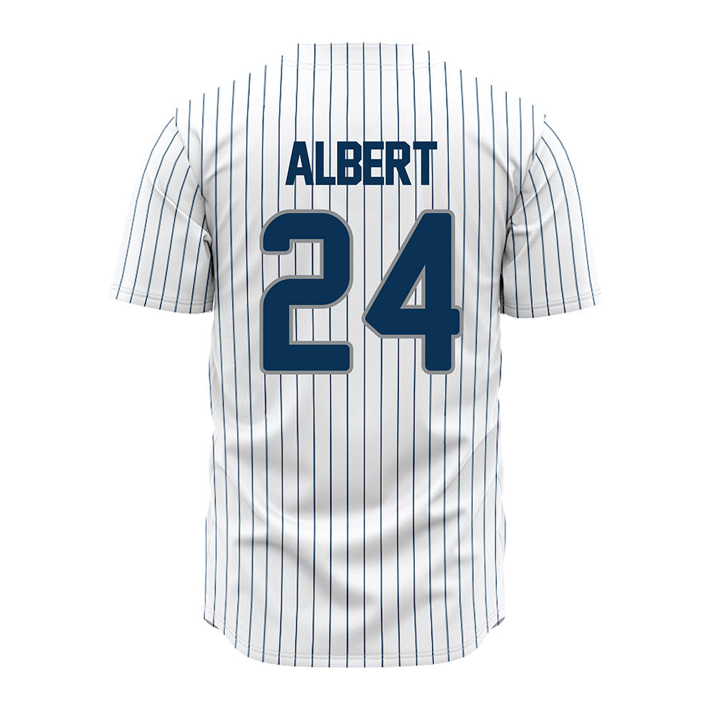 Old Dominion - NCAA Baseball : Davis Albert - Pinstripe Jersey-1