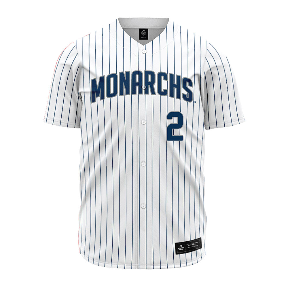 Old Dominion - NCAA Baseball : Macaddin Dye - Pinstripe Jersey-0