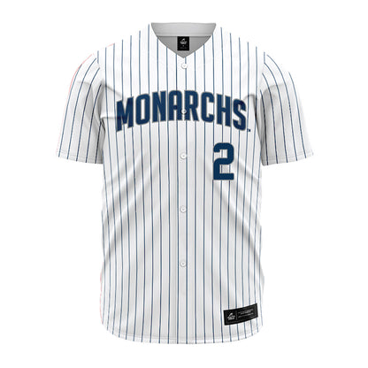Old Dominion - NCAA Baseball : Macaddin Dye - Pinstripe Jersey-0