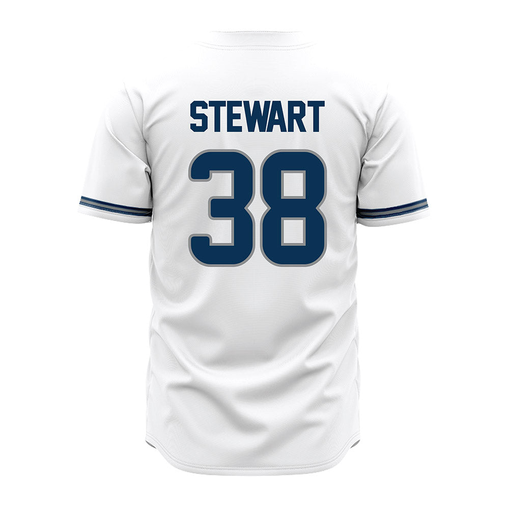 Old Dominion - NCAA Baseball : Liam Stewart - White Jersey-1