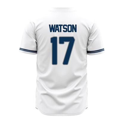 Old Dominion - NCAA Baseball : Jace Watson - White Jersey-1