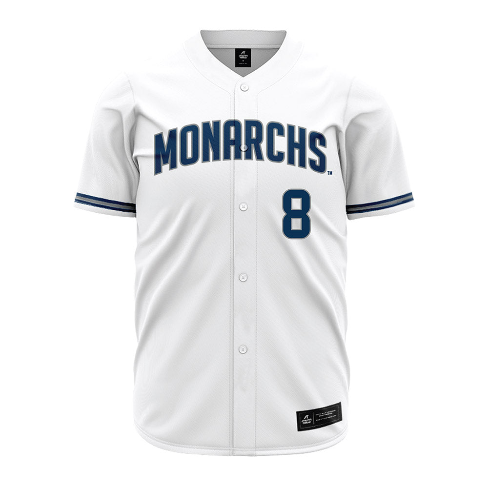 Old Dominion - NCAA Baseball : Sylas Mills - White Jersey-0