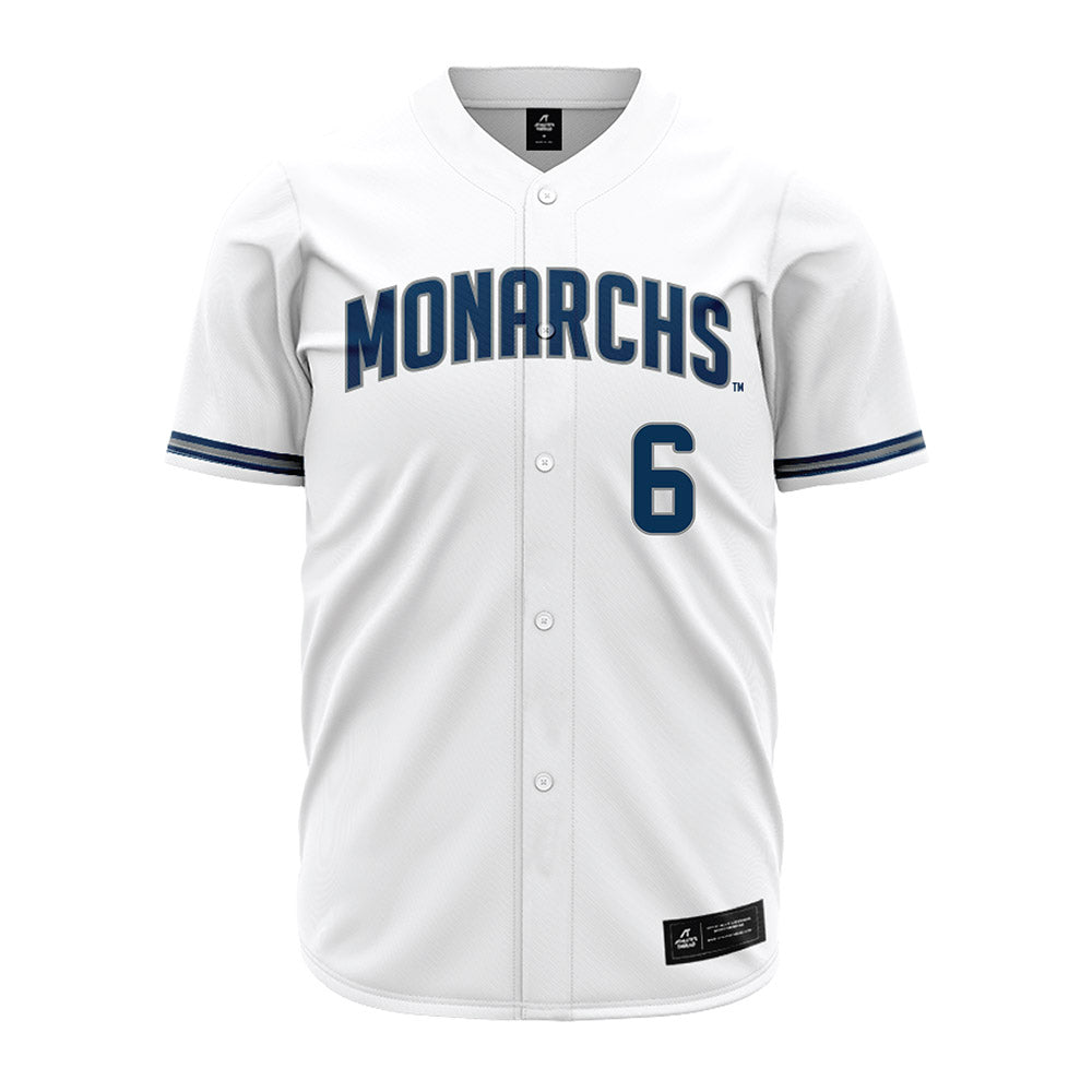 Old Dominion - NCAA Baseball : Jake Wagner - White Jersey-0