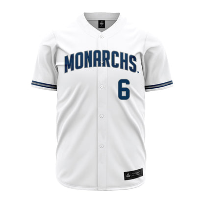 Old Dominion - NCAA Baseball : Jake Wagner - White Jersey-0