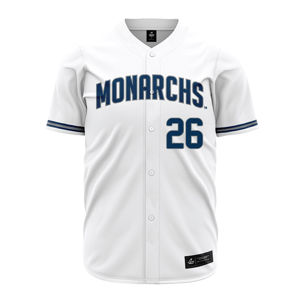 Old Dominion - NCAA Baseball : Marcus Van Alstine - White Jersey-0