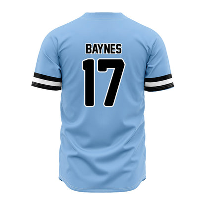 Old Dominion - NCAA Baseball : Hunter Baynes - Blue Jersey-1