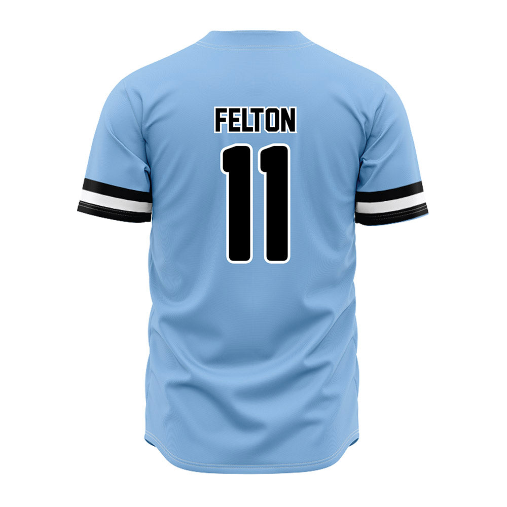 Old Dominion - NCAA Baseball : Nick Felton - Blue Jersey-1