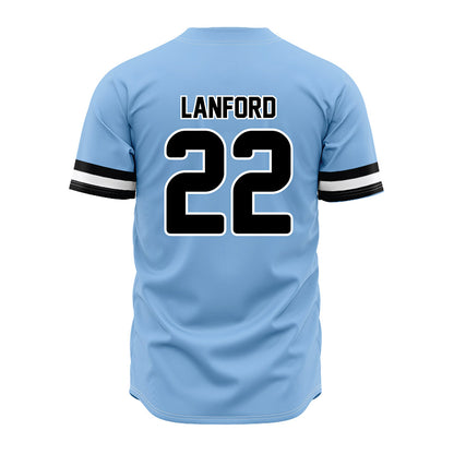 Old Dominion - NCAA Baseball : Cole Lanford - Blue Jersey-1