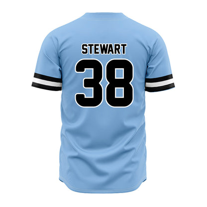 Old Dominion - NCAA Baseball : Liam Stewart - Blue Jersey-1