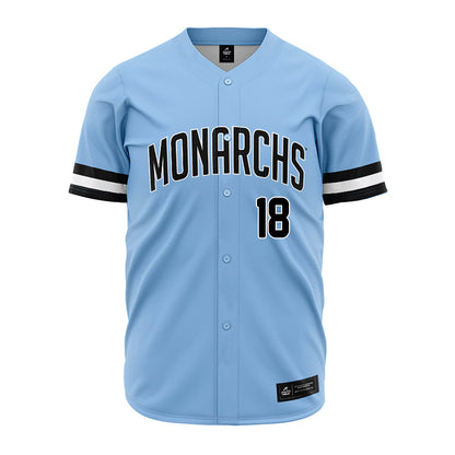 Old Dominion - NCAA Baseball : Brody Connors - Blue Jersey-0