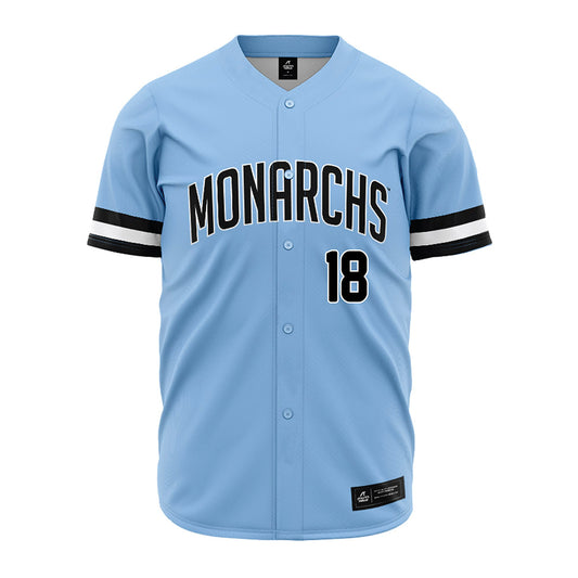 Old Dominion - NCAA Baseball : Brody Connors - Blue Jersey-0