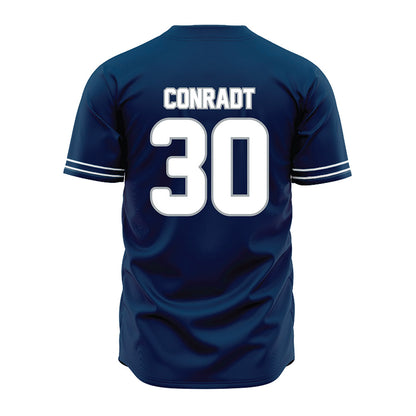 Old Dominion - NCAA Baseball : Sawyer Conradt - Navy Jersey-1