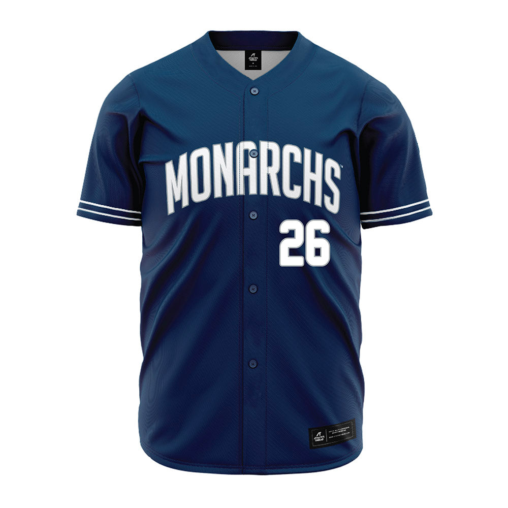 Old Dominion - NCAA Baseball : Marcus Van Alstine - Navy Jersey-0