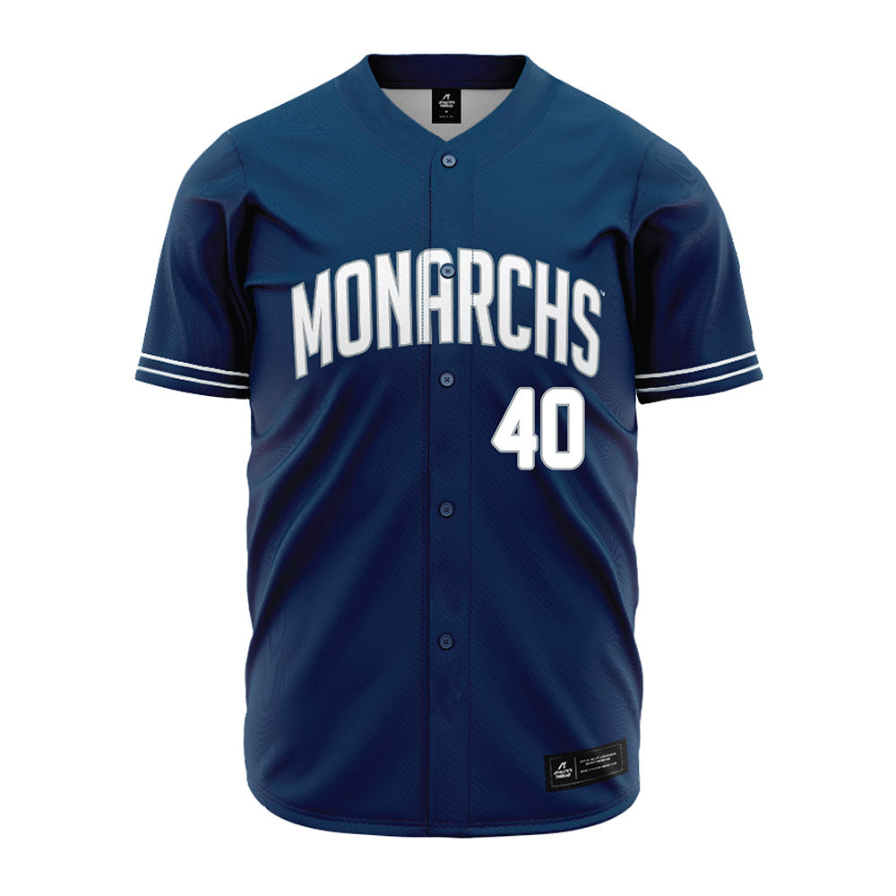 Old Dominion - NCAA Baseball : Kenneth Price - Navy Jersey-0