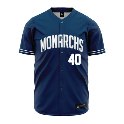 Old Dominion - NCAA Baseball : Kenneth Price - Navy Jersey-0