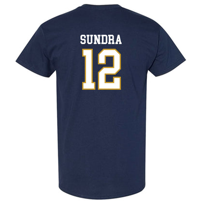 Notre Dame - NCAA Men's Basketball : Garrett Sundra - Sports Shersey T-Shirt-1