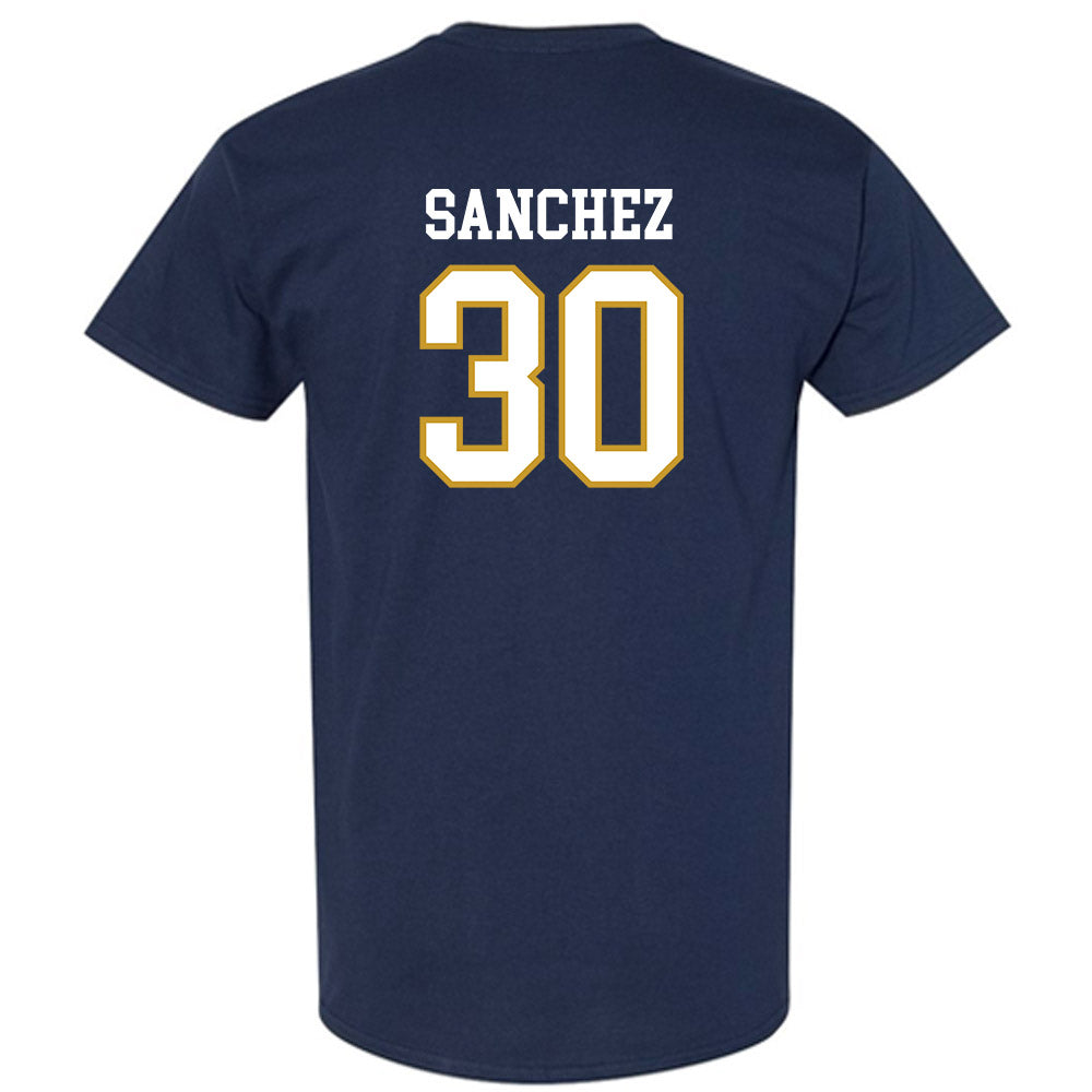 Notre Dame - NCAA Women's Basketball : Gisela Sanchez - Sports Shersey T-Shirt-1