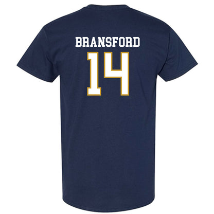 Notre Dame - NCAA Women's Basketball : Kk Bransford - Sports Shersey T-Shirt-1
