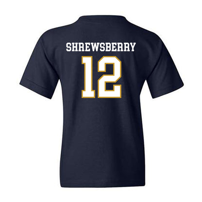 Notre Dame - NCAA Men's Basketball : Nick Shrewsberry - Sports Shersey Youth T-Shirt-1