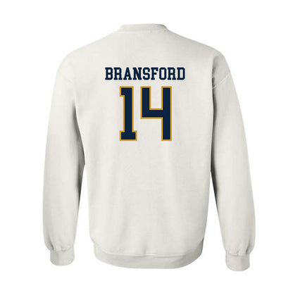 Notre Dame - NCAA Women's Basketball : Kk Bransford - Sports Shersey Crewneck Sweatshirt-1