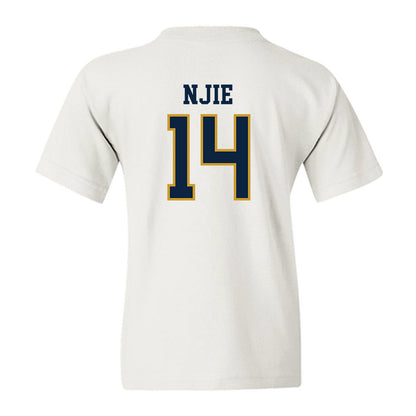 Notre Dame - NCAA Men's Basketball : Kebba Njie - Sports Shersey Youth T-Shirt-1