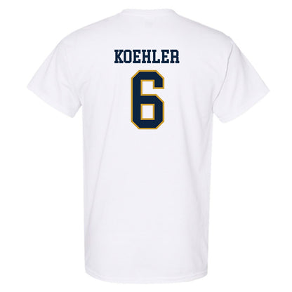 Notre Dame - NCAA Men's Basketball : Brady Koehler - Sports Shersey T-Shirt-1